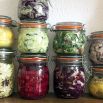 Viola always has a variety of ferments in her kitchen, often incorporating wild harvested ingredients