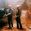 on set with George Lucas