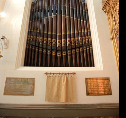 The organ St John's Hyde Park