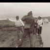 Action on Rannoch Moor, 13 August 1970; Joseph Beuys; Rory McEwen with back to camera Action on Rannoch Moor, 13 August 1970; Joseph Beuys; Rory McEwen with back to camera