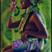 OnOfEach clutch bags, African print and embroidery