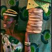 OnOfEach clutch bags, African print and embroidery