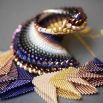 Beloved Beadwork, glassbeads and algorhythm designs